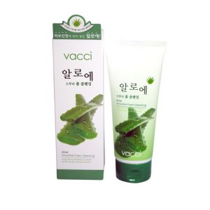 Sữa Rửa Mặt Tinh Chất Lô Hội Vacci 180ml