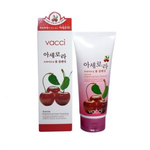 Sữa Rửa Mặt Trắng Da Tinh Chất Cherry Vacci 180ml