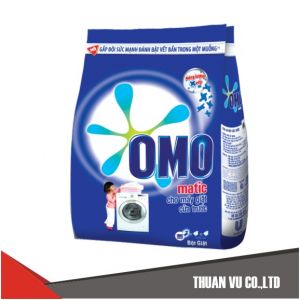 Bột giặt Omo Matic máy cửa trước 3kg x 4 gói/thùng