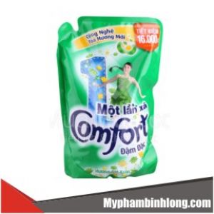 Xả vải Comfort 1 lần xả gió xuân túi 1,6 lít x 9 túi/thùng